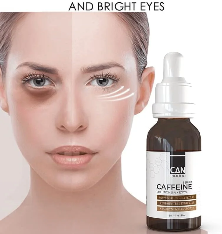 سرم دور چشم حاوی کافئین 5% آیکن لندن، مناسب تیرگی و پف زیر چشم، 30 میلی لیتر