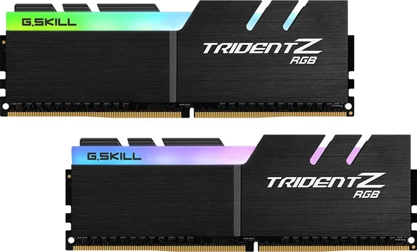 جی.اسکیل TridentZ RGB Series 16GB (2 x 8GB) 288-Pin DDR4 SDRAM DDR4 4000 (PC4 28800) Intel XMP 2.0 | F4-4000C18D-16GTZRB