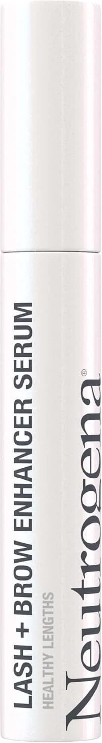 سرم تقویت کننده مژه و ابرو نوتروژینا هلثی، مناسب بزرگسالان، فرموله شده با بیوتین و پپتیدها؛ سرم مغذی و حالت دهنده برای بهبود ظاهر مژه ها و ابروها، 2.4 میلی لیتر