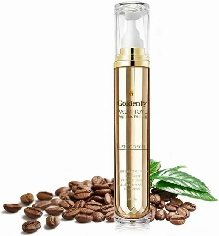 کرم دور چشم کافئین Azonee، سرم دور چشم برای سیاهی و پف، کرم دور چشم رتینول با ماساژور 360 درجه، کاهش چین و چروک و خطوط ریز، درمان پف زیر چشم برای آقایان و بانوان