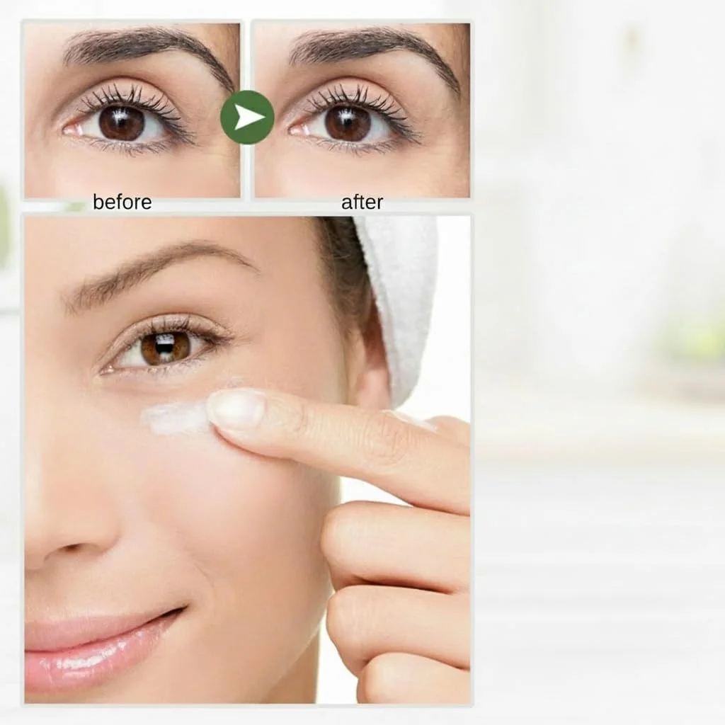 کرم دور چشم درخت چای نالاکال، کاهش دهنده تیرگی دور چشم، کرم دور چشم ضد پیری برای پف، خطوط ریز و پنجه کلاغی، سرم آبرسان دور چشم برای سیاهی و چروک زیر چشم، مراقبت از پوست برای انواع پوست