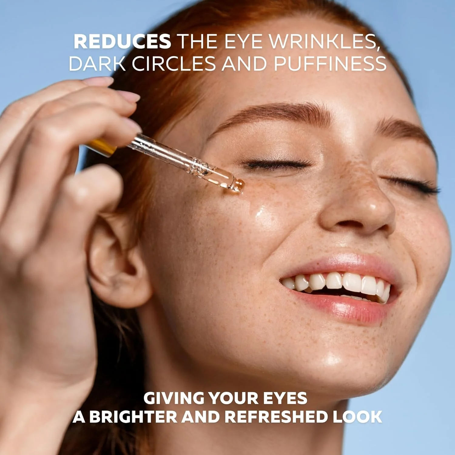 سرم دور چشم اسانس آروماتراپی برای سیاهی و پف زیر چشم با روغن گل رز و آرگان - درمان ضد پیری دور چشم، 10 میلی لیتر