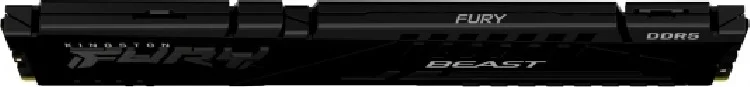 حافظه رم کینگستون فیوری بیست DDR5، ظرفیت 16 گیگابایت (1x16GB)، سرعت تست شده 5600 مگاهرتز، تاخیر 40-40-40، ولتاژ 1.25، مشکی، کیت تکی | KF556C40BB-16