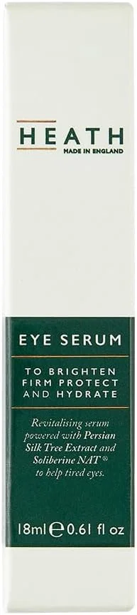 سرم دور چشم مردانه هیث - کرم احیا کننده دور چشم با عصاره درخت ابریشم ایرانی و سولیبرین NAT - کاهش دهنده حلقه های تیره و پف زیر چشم - مناسب گیاهخواران - ساخت انگلستان - 18 میلی لیتر