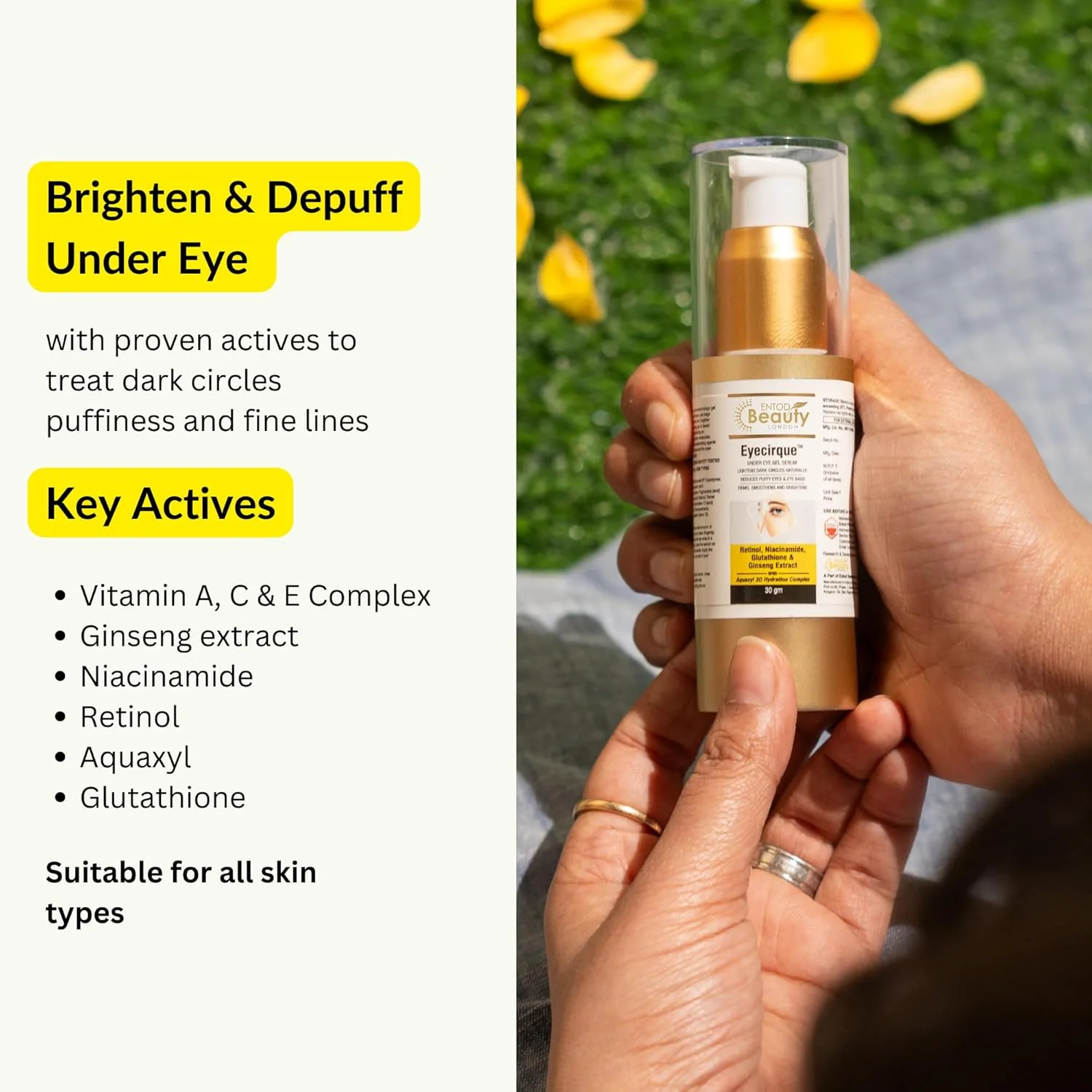 سرم ژل دور چشم - بسته تکی (30 گرمی)