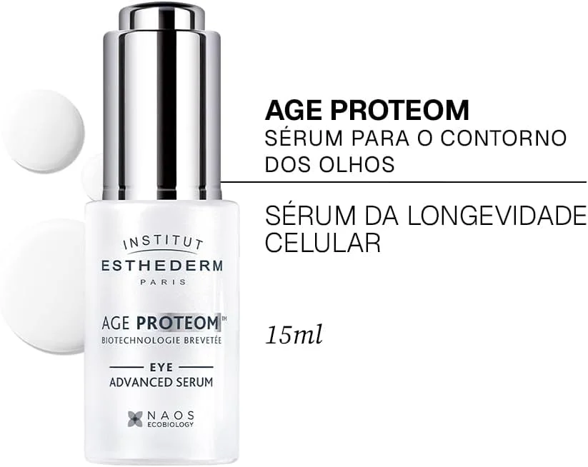سرم پیشرفته دور چشم Age Proteom Institut Esthederm - حجم 15 میلی لیتر - سرم جدید برای ناحیه دور چشم است که برای ناحیه اطراف چشم آزمایش شده است.