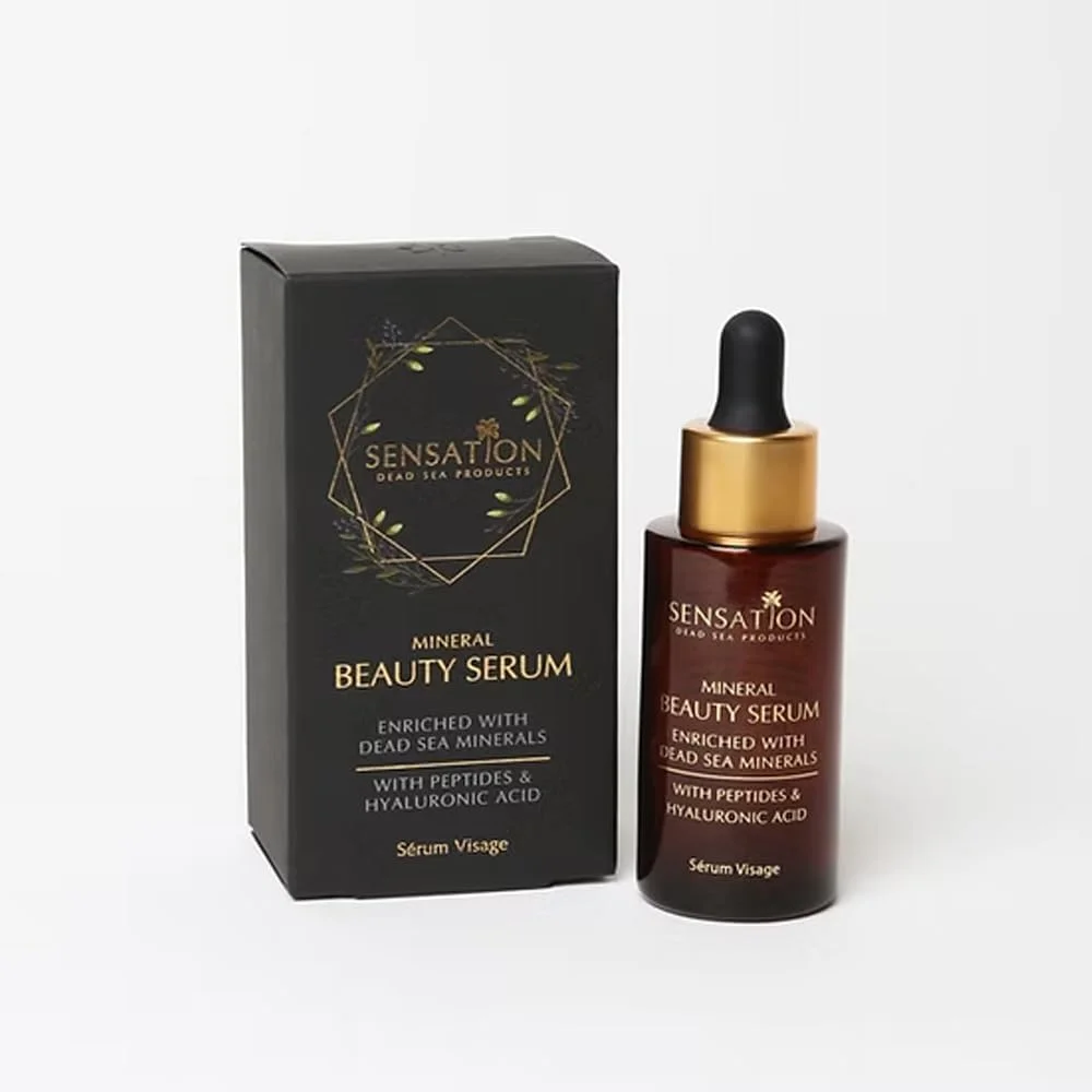 سرم زیبایی معدنی سنسیشن 40 میلی لیتر، کاهش تیرگی و پف دور چشم، بهبود لطافت و بافت پوست