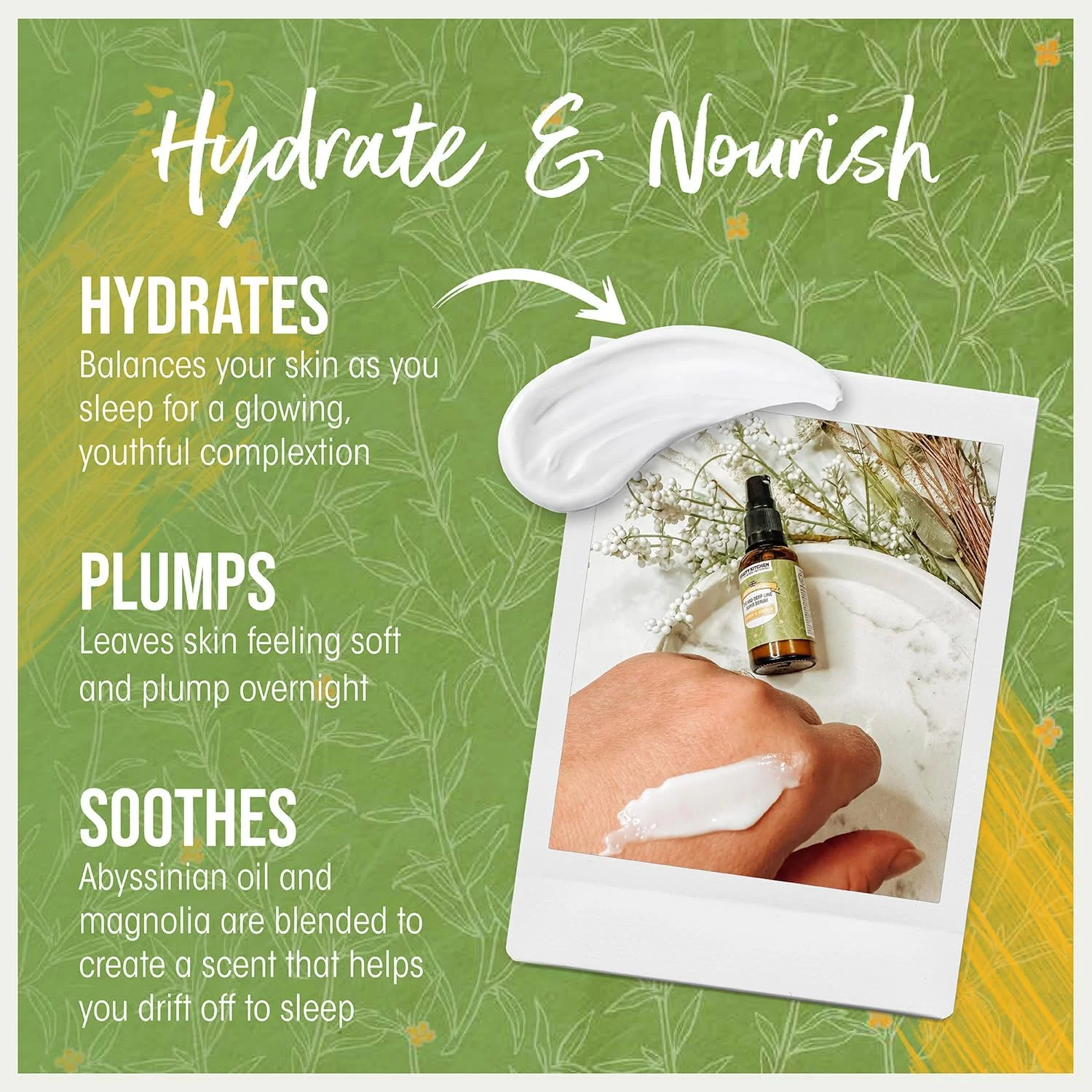 سرم فوق العاده روغن حبشی بیوتی کیچن برای دور چشم و خطوط عمیق | آبرسانی عمیق پوست اطراف چشم | برای داشتن چشمانی روشن تر و جوان تر | 30 میلی لیتر