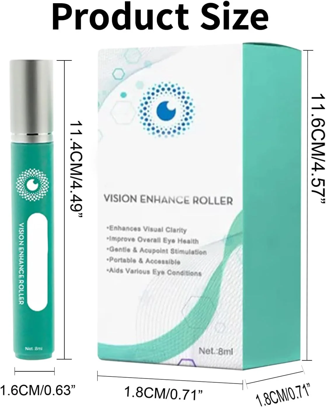 سرم ماساژ چشم، تسکین دهنده خشکی و خستگی چشم، مرطوب کننده پوست اطراف چشم، بسته 2 عددی