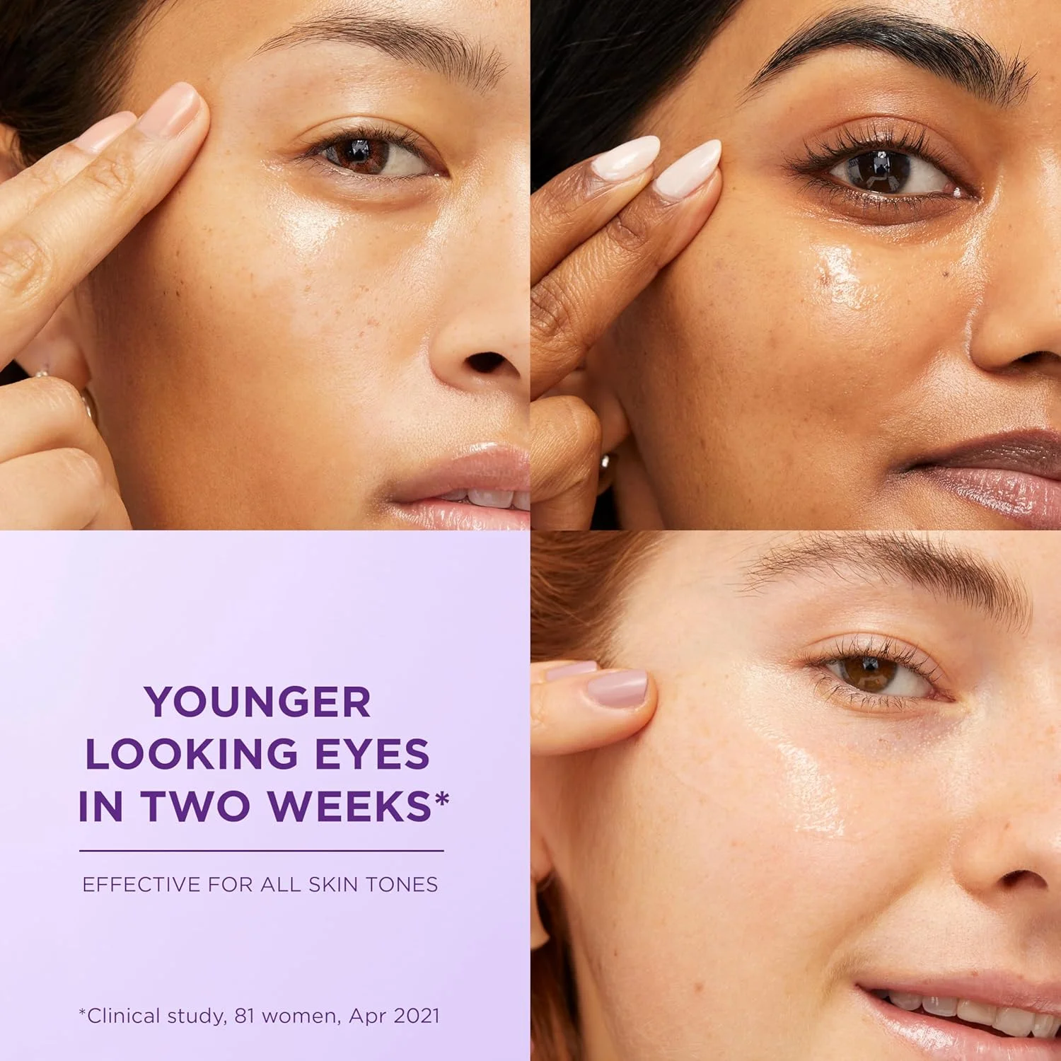 سرم آبرسان دور چشم لورآل پاریس Revitalift حاوی هیالورونیک اسید + کافئین برای تیرگی دور چشم، بدون عطر، 20 میلی لیتر + نمونه مرطوب کننده