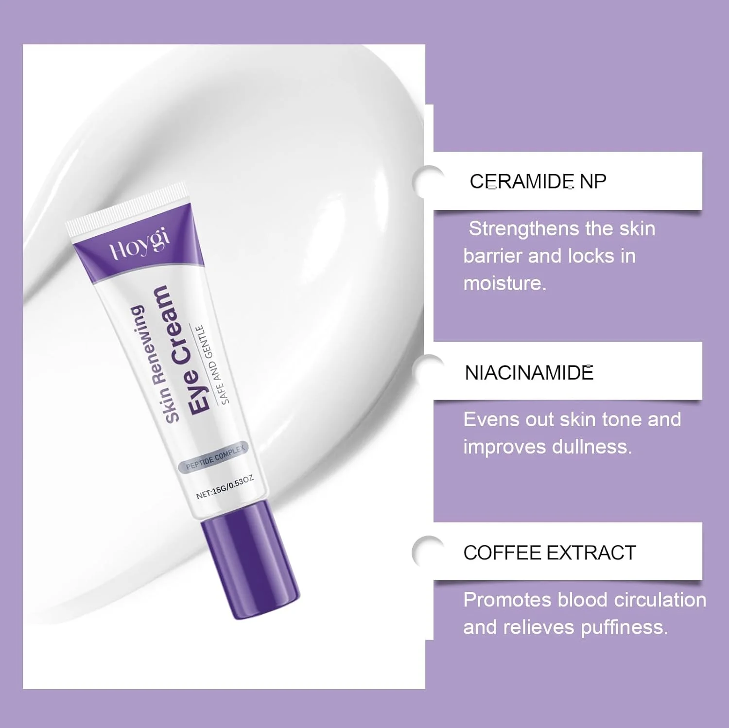 کرم سفت کننده زیر چشم برای تیرگی و خطوط ریز، سرم دور چشم با نیاسینامید، کرم آبرسان مراقبت از پف زیر چشم کرم سفت کننده زیر چشم برای تیرگی و خطوط ریز، سرم دور چشم با نیاسینامید، کرم آبرسان مراقبت از پف زیر چشم