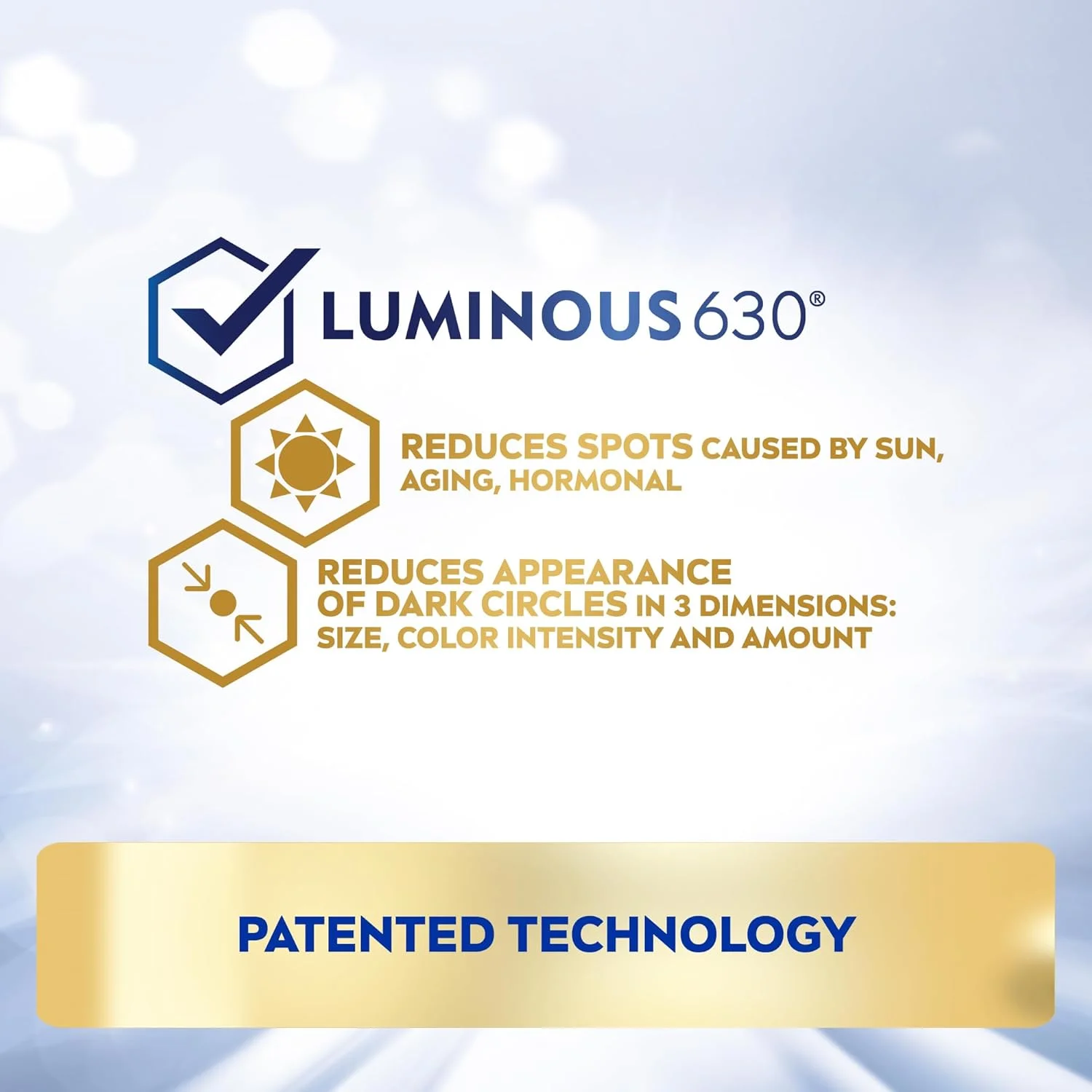 سرم دور چشم ضد تیرگی و پف نیوآ لومینوس 630، حاوی هیالورونیک اسید آبرسان و کافئین انرژی بخش، 15 میلی لیتر