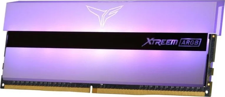 رم دسکتاپ 32 گیگابایتی (2x16GB) Team T-Force XTREEM ARGB DDR4 3600 (PC4 28800) پین 288 - سفید مدل TF13D432G3600HC18JDC01