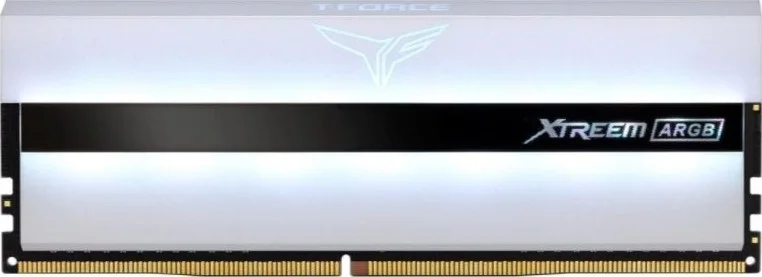 رم دسکتاپ 32 گیگابایتی (2x16GB) Team T-Force XTREEM ARGB DDR4 3600 (PC4 28800) پین 288 - سفید مدل TF13D432G3600HC18JDC01