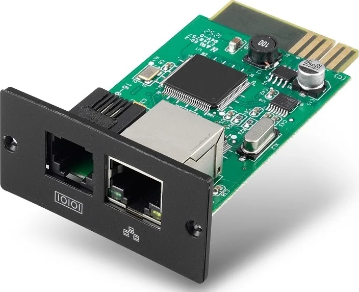 کارت SNMP آنلاین APC Easy UPS، غیر قابل نصب در رک، تست خودکار | APV9601