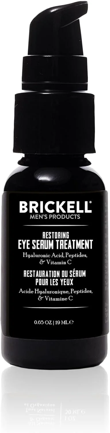 سرم ترمیم کننده دور چشم آقایان بریکل، سرم دور چشم طبیعی و ارگانیک برای سفت کردن چین و چروک، کاهش سیاهی دور چشم و افزایش جوانی پوست، 19 میلی لیتر، بدون رایحه سرم ترمیم کننده دور چشم آقایان بریکل، سرم دور چشم طبیعی و ارگانیک برای سفت کردن چین و چروک، کاهش سیاهی دور چشم و افزایش جوانی پوست، 19 میلی لیتر، بدون رایحه