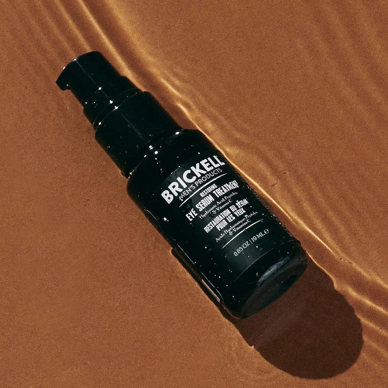 سرم ترمیم کننده دور چشم آقایان بریکل، سرم دور چشم طبیعی و ارگانیک برای سفت کردن چین و چروک، کاهش سیاهی دور چشم و افزایش جوانی پوست، 19 میلی لیتر، بدون رایحه