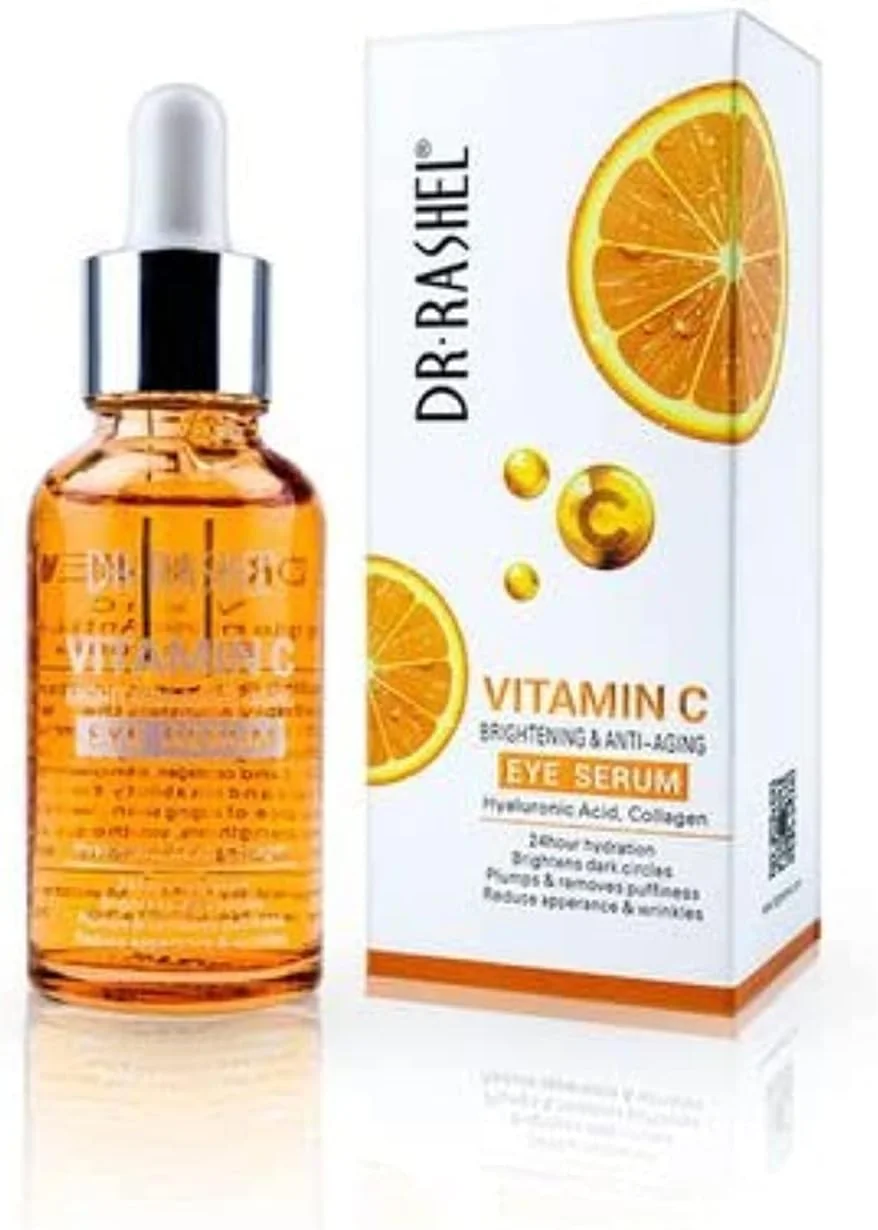 سرم روشن کننده و ضد پیری ویتامین C دور چشم دکتر راشل