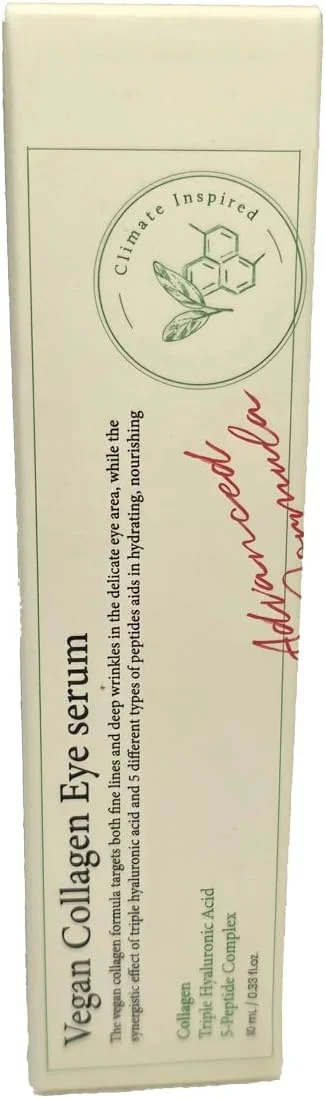 سرم دور چشم کلاژن گیاهی اصل با اسید هیالورونیک سه گانه و کمپلکس 5 پپتیدی از کره جنوبی