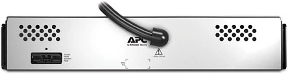 پک باتری خارجی سری X مدل APC Smart-UPS Rack/Tower برای زمان کارکرد طولانی تر، ولتاژ باتری 120، توان 1200 وات، باتری اسید سرب، کارتریج باتری محصور، نصب در رک 2U، مشکی | SMX120RMBP2U پک باتری خارجی سری X مدل APC Smart-UPS Rack/Tower برای زمان کارکرد طولانی تر، ولتاژ باتری 120، توان 1200 وات، باتری اسید سرب، کارتریج باتری محصور، نصب در رک 2U، مشکی | SMX120RMBP2U