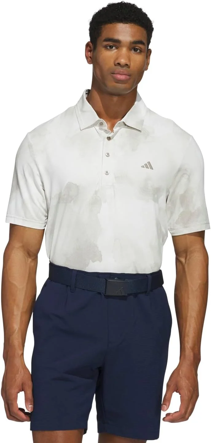 تی شرت پولو مردانه آدیداس Ultimate365 Tour با طرح چاپی و احساس خنکی