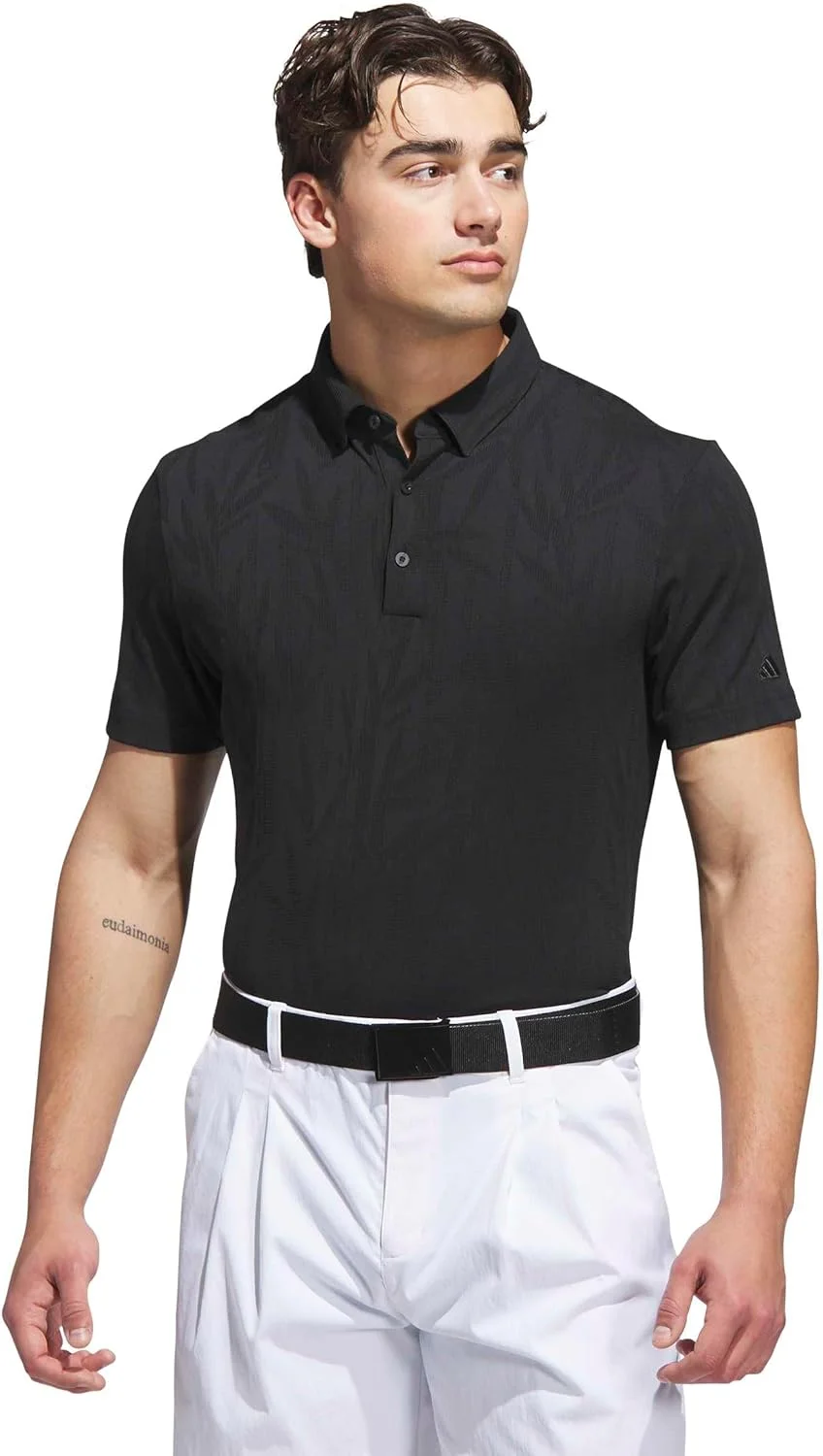 پولوشرت بافت دار مردانه آدیداس مدل Go-To