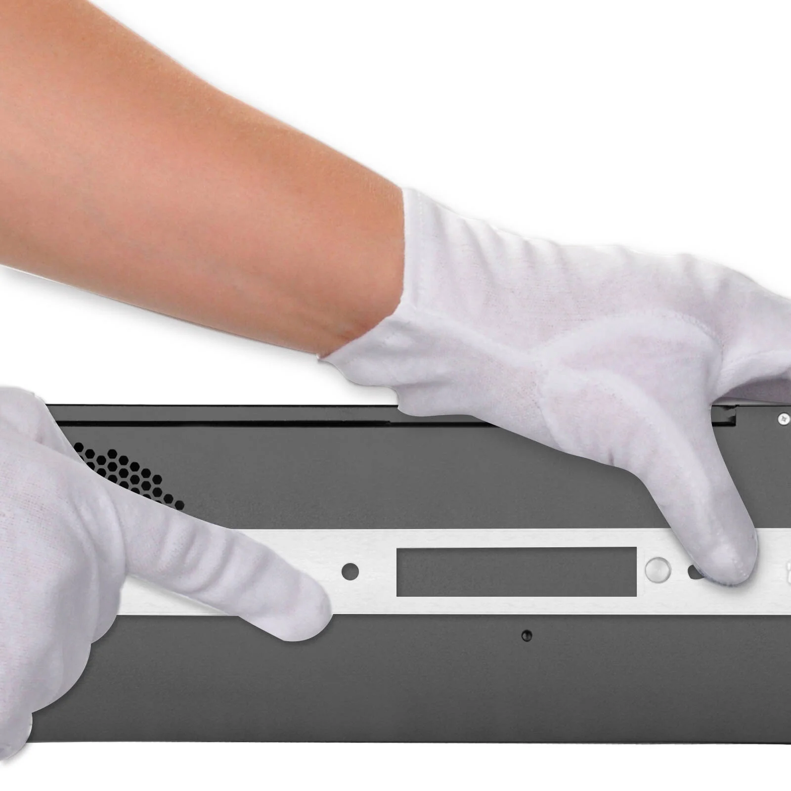 کیت ریل کشویی بلبرینگ بدون ابزار SilverStone RMS05-22، پشتیبانی از شاسی تا عرض 440 میلی‌متر، حداکثر وزن قابل پشتیبانی 35 کیلوگرم، جنس فولاد | SST-RMS05-22