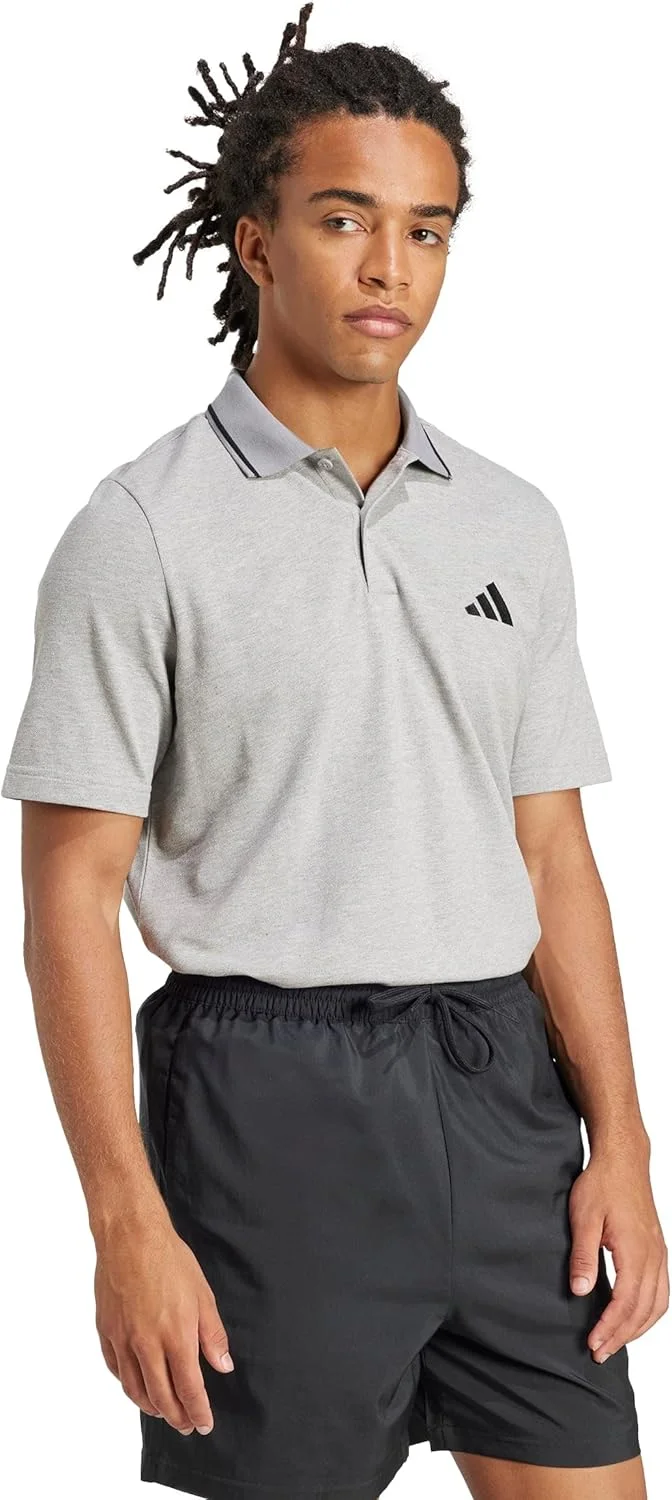 پولوشرت مردانه آدیداس Essentials با لوگوی کوچک