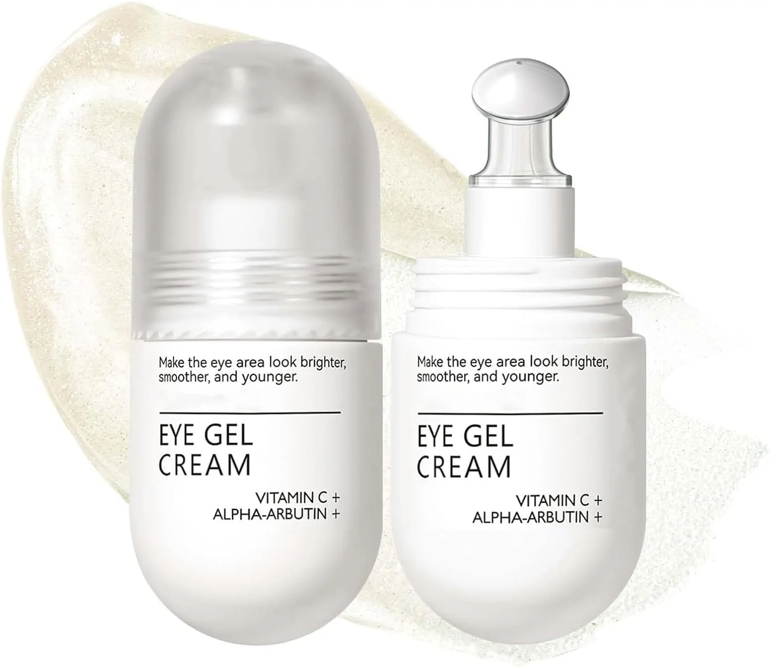 کرم دور چشم ویتامین C آزونی، ژل اسانس ضد پیری برای سیاهی و پف زیر چشم، خطوط ریز و کیسه های زیر چشم، آبرسان، سفت کننده و لیفت کننده پوست در طول شب، حاوی کافئین (20 میلی لیتر)