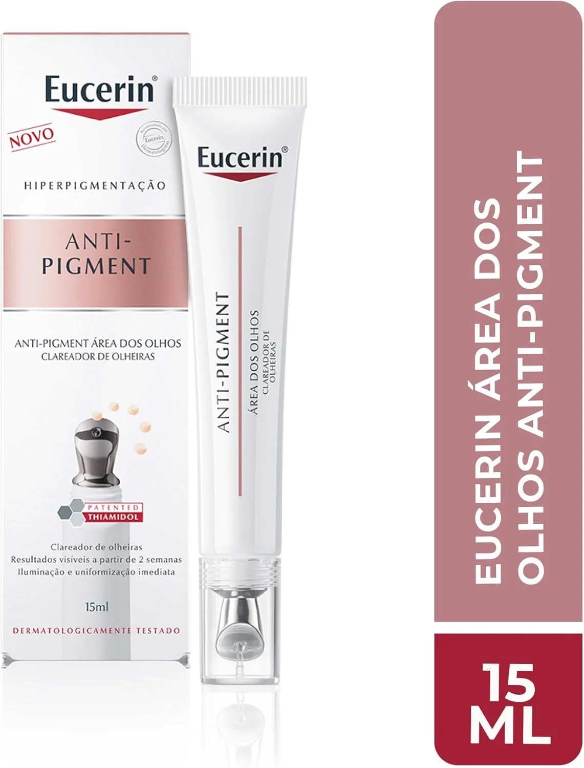 کرم دور چشم روشن کننده و ضد تیرگی اوسرین مدل Anti-pigment حجم 15 میلی لیتر