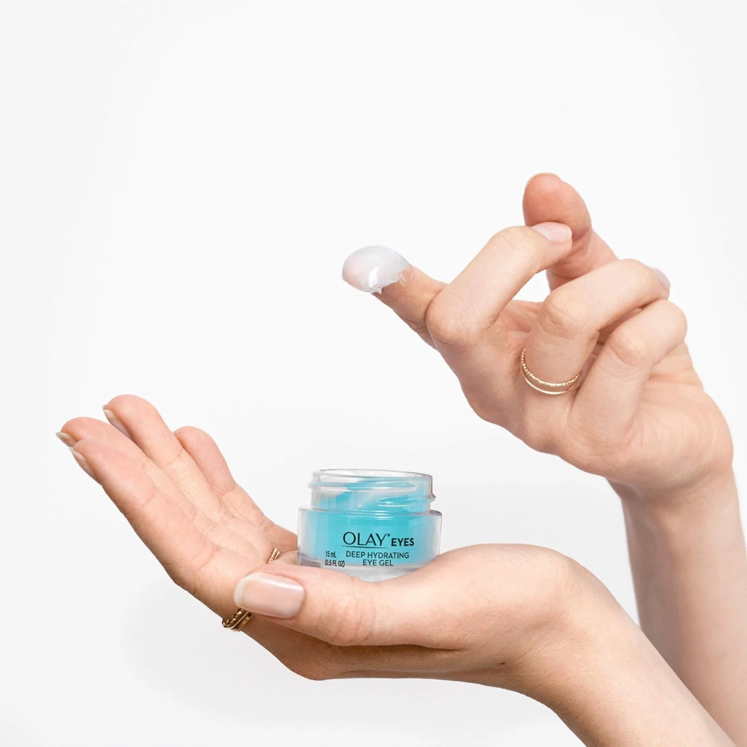 ژل آبرسان عمیق دور چشم اُلی برای پوست خسته و کم آب حاوی هیالورونیک اسید، 15 میلی لیتر