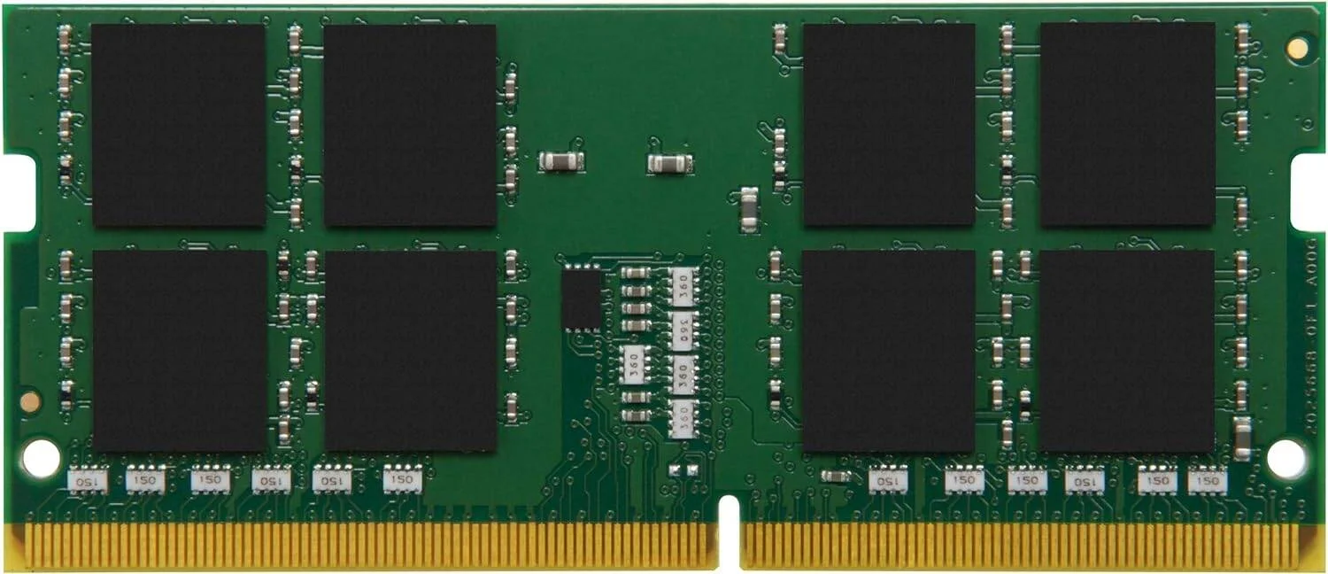 کینگستون DDR5 ValueRAM حافظه رم 16 گیگابایتی لپ تاپ SODIMM، سرعت حافظه 5600MT/s، تاخیر CL46 CAS، غیر ECC، ولتاژ 1.1، 262 پین | KVR56S46BS8-16