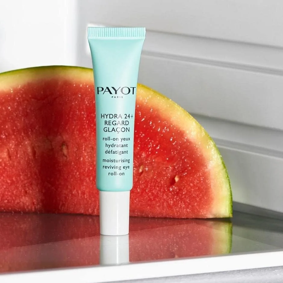 غلتک دور چشم آبرسان و احیا کننده PAYOT Hydra 24 + Regard Glacon، 15 میلی لیتر