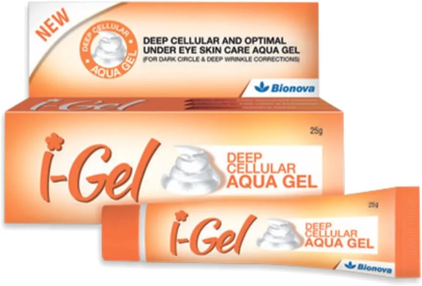 کرم دور چشم بایونوا آی ژل مناسب برای از بین بردن سیاهی دور چشم، 25 گرم