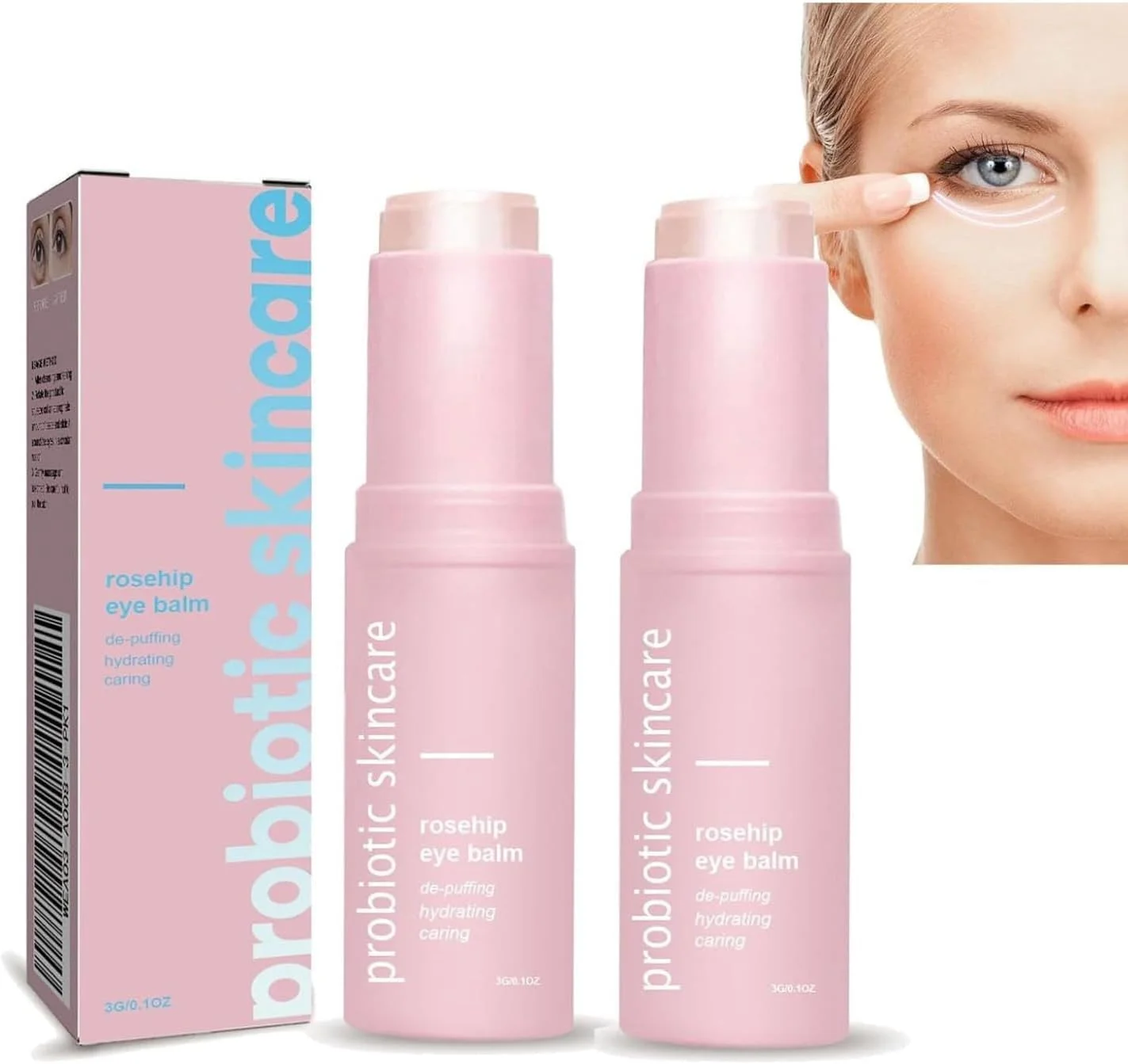 استیک کرم دور چشم آبرسان و مرطوب کننده، استیک بالم مرطوب کننده گل رز، کرم دور چشم برای سیاهی و پف زیر چشم و چین و چروک، لیفت خط چشم و ضد پیری، بالم زیر چشم استیک کرم دور چشم آبرسان و مرطوب کننده، استیک بالم مرطوب کننده گل رز، کرم دور چشم برای سیاهی و پف زیر چشم و چین و چروک، لیفت خط چشم و ضد پیری، بالم زیر چشم