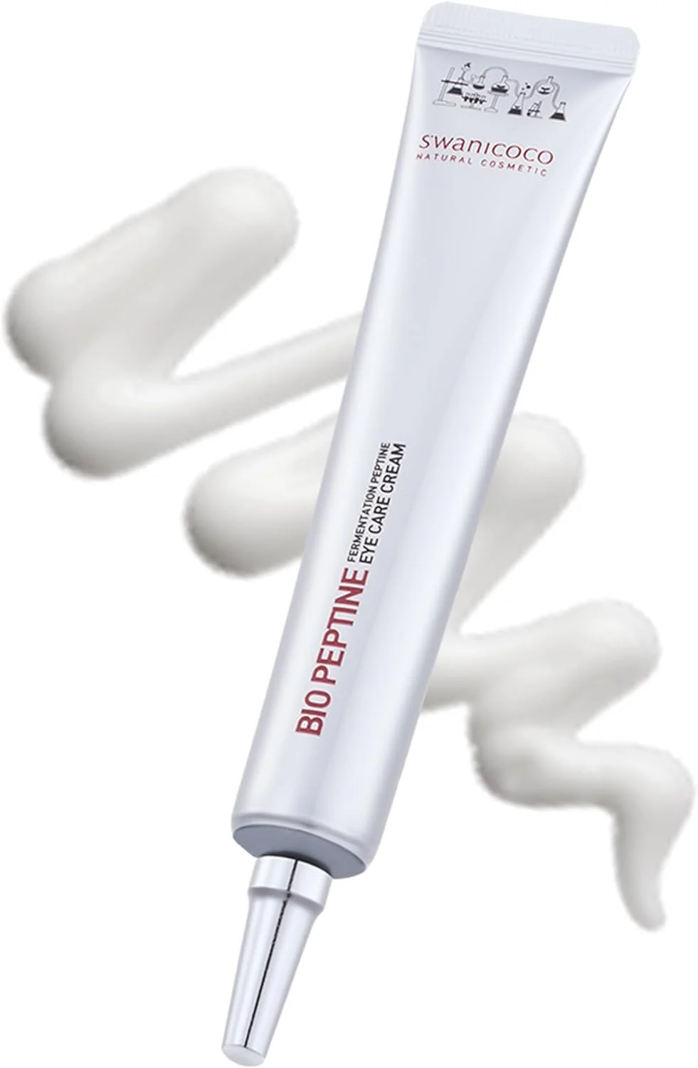کرم دور چشم پپتیدی تخمیری SWANICOCO حاوی 8 پپتید و نیاسینامید، کرم دور چشم ضد پیری برای چین و چروک و خطوط پنجه کلاغی، مراقبت از پوست کره ای 20 میلی لیتر کرم دور چشم پپتیدی تخمیری SWANICOCO حاوی 8 پپتید و نیاسینامید، کرم دور چشم ضد پیری برای چین و چروک و خطوط پنجه کلاغی، مراقبت از پوست کره ای 20 میلی لیتر