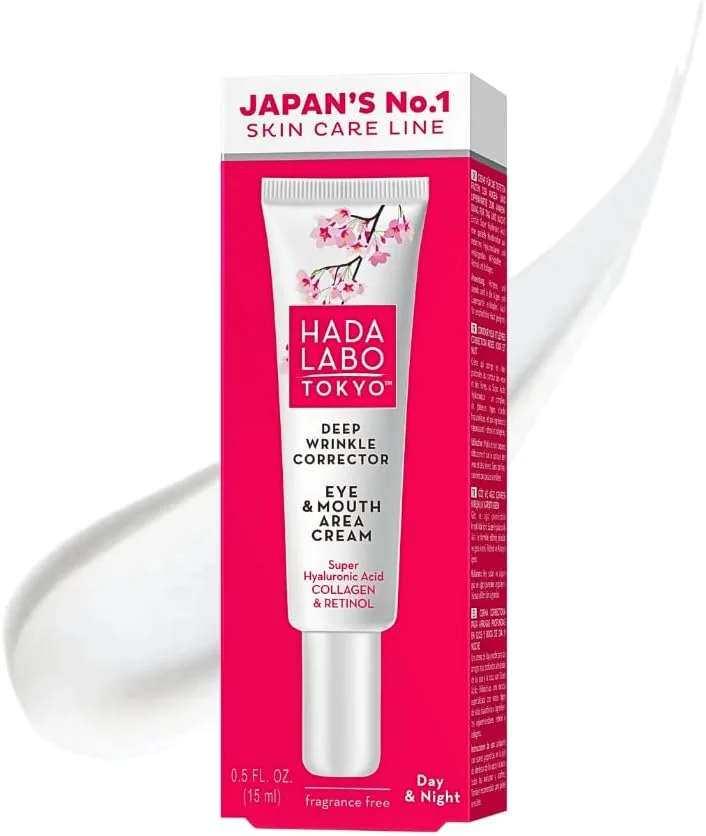 کرم دور چشم و ناحیه دهان هادا لابو توکیو - ترمیم کننده عمیق چروک - روز و شب 15 میلی لیتر کرم دور چشم و ناحیه دهان هادا لابو توکیو - ترمیم کننده عمیق چروک - روز و شب 15 میلی لیتر