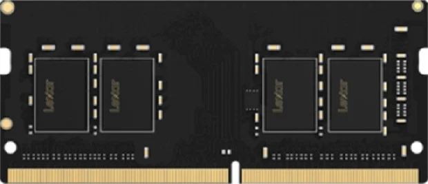 رم لپ تاپ Lexar DDR4 SODIMM با ظرفیت 8 گیگابایت، سرعت 3200 مگاهرتز، ولتاژ 1.2 ولت، 260 پین و تاخیر CL22 مدل LD4AS008G-R3200GSST
