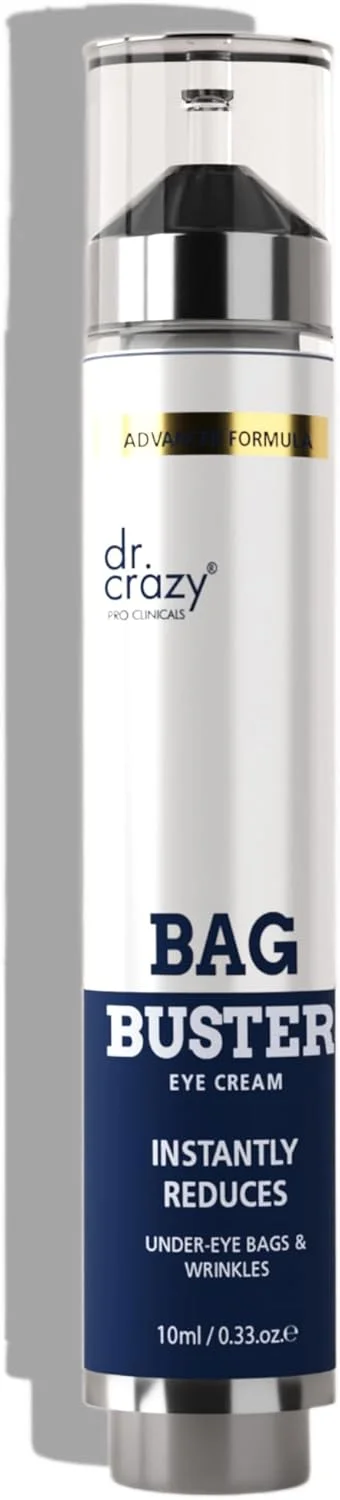 از بین برنده فوری پف زیر چشم دکتر کریزی - کرم ضد پیری زیر چشم برای حلقه های تیره و پف کردگی - لیفت سریع چشم و صورت - بدون پوسته پوسته شدن یا باقیمانده - 10 میلی لیتر از بین برنده فوری پف زیر چشم دکتر کریزی - کرم ضد پیری زیر چشم برای حلقه های تیره و پف کردگی - لیفت سریع چشم و صورت - بدون پوسته پوسته شدن یا باقیمانده - 10 میلی لیتر