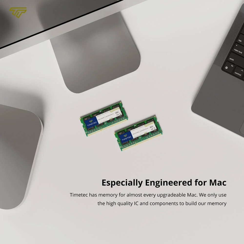 تایمتک کیت 16 گیگابایتی (2 عدد 8 گیگابایتی) DDR3L-1600 SODIMM حافظه لپ تاپ، CL11، سرعت حافظه 1600 مگاهرتز، ولتاژ 1.35، بدون بافر، غیر ECC، رتبه 2R | 78AP16NUSL2R8