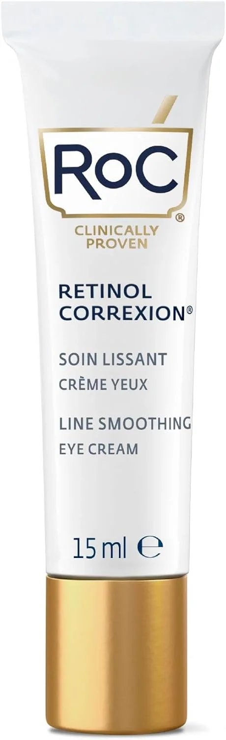 کرم دور چشم صاف کننده خطوط Roc Retinol Correxion، کاهش دهنده پف و تیرگی دور چشم، ضد چروک و پیری، 15 میلی لیتر (بسته 1 عددی)