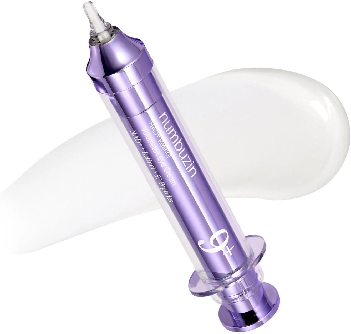 کرم دور چشم شماره 9 نامبرزین | کرم دور چشم حجم دهنده NAD+ رتینول | سفت کننده، ضد چروک، ضد خطوط ریز، ضد تیرگی، ضد پف | رتینول، پپتیدها، نیاسینامید | سرم درمان زیر چشم | 0.33 fl. oz.