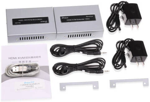 اکستندر HDMI IP KVM مدل DTECH DT-7050(AM)، رزولوشن 1920x1080@60HZ، تا 150 متر، پشتیبانی از USB 1.1، پشتیبانی از تکنولوژی بازگشت مادون قرمز IR، نقره ای | DT-7050(AM) اکستندر HDMI IP KVM مدل DTECH DT-7050(AM)، رزولوشن 1920x1080@60HZ، تا 150 متر، پشتیبانی از USB 1.1، پشتیبانی از تکنولوژی بازگشت مادون قرمز IR، نقره ای | DT-7050(AM)