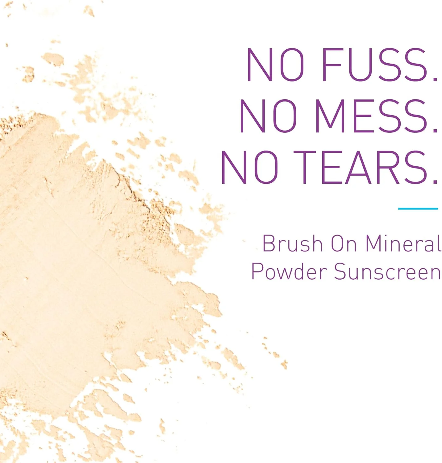 ضد آفتاب پودری مینرال برس دار SPF 30 کودکانه، محافظت طیف گسترده، مقاوم در برابر آب تا 80 دقیقه، بدون عطر، استفاده آسان برای کودکان و نوزادان، ساخت آمریکا