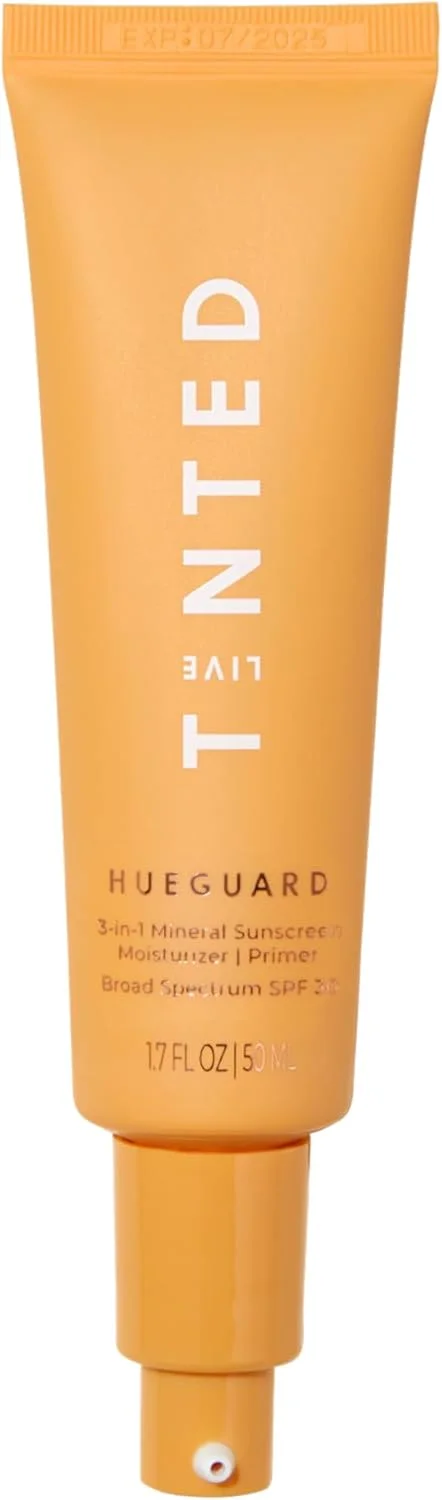 کرم ضد آفتاب معدنی، مرطوب کننده و پرایمر سه در یک Hueguard® Live Tinted برای صورت و بدن - آبرسانی و محافظت از پوست در تمام طول سال - SPF 30 برای محافظت در برابر اشعه های UVA/UVB، حجم 50 میلی لیتر کرم ضد آفتاب معدنی، مرطوب کننده و پرایمر سه در یک Hueguard® Live Tinted برای صورت و بدن - آبرسانی و محافظت از پوست در تمام طول سال - SPF 30 برای محافظت در برابر اشعه های UVA/UVB، حجم 50 میلی لیتر