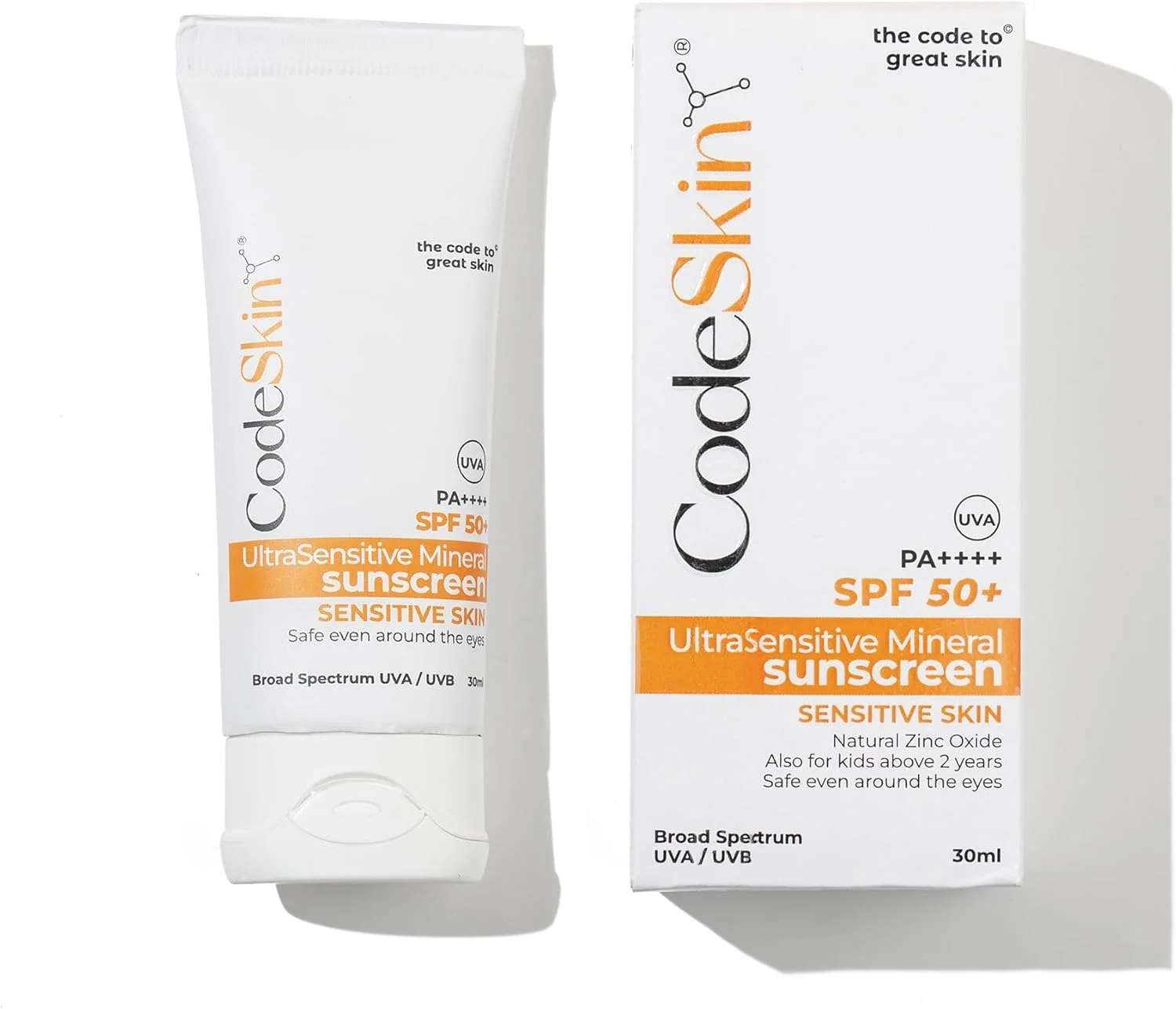 ضد آفتاب مینرال فوق العاده حساس SPF 50+ PA++++ | برای پوست حساس | مقاوم در برابر تعریق/آب | برای آقایان، خانم ها و کودکان | بدون ایجاد سفیدی | بدون عطر ضد آفتاب مینرال فوق العاده حساس SPF 50+ PA++++ | برای پوست حساس | مقاوم در برابر تعریق/آب | برای آقایان، خانم ها و کودکان | بدون ایجاد سفیدی | بدون عطر