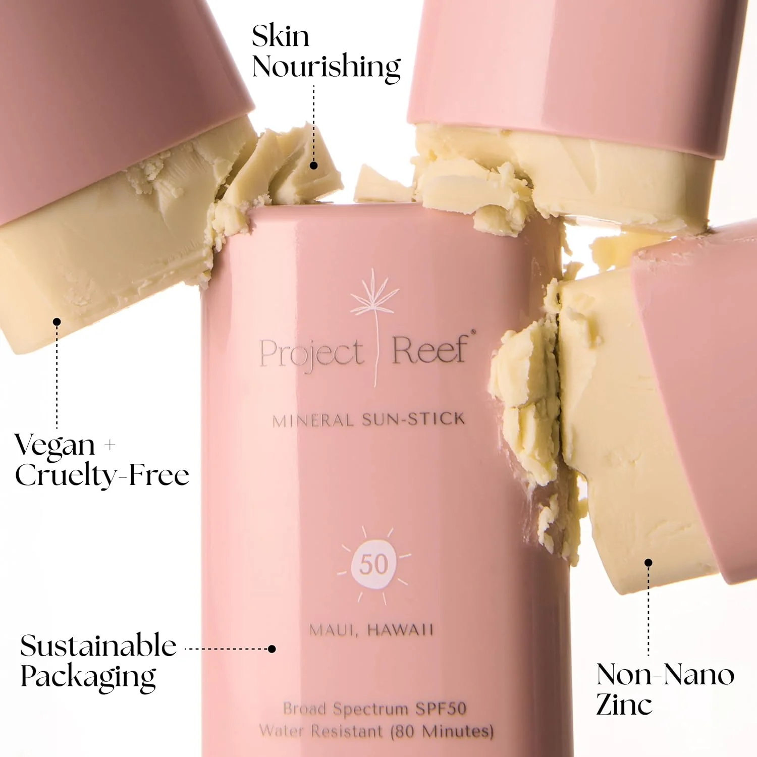 استیک ضد آفتاب معدنی شفاف SPF 50 پراجکت ریف - وگان، ایمن برای مرجان ها، زینک غیر نانو، استیک ضد آفتاب صورت، بدون اثر سفیدی، ایده آل برای مسافرت و کودکان استیک ضد آفتاب معدنی شفاف SPF 50 پراجکت ریف - وگان، ایمن برای مرجان ها، زینک غیر نانو، استیک ضد آفتاب صورت، بدون اثر سفیدی، ایده آل برای مسافرت و کودکان