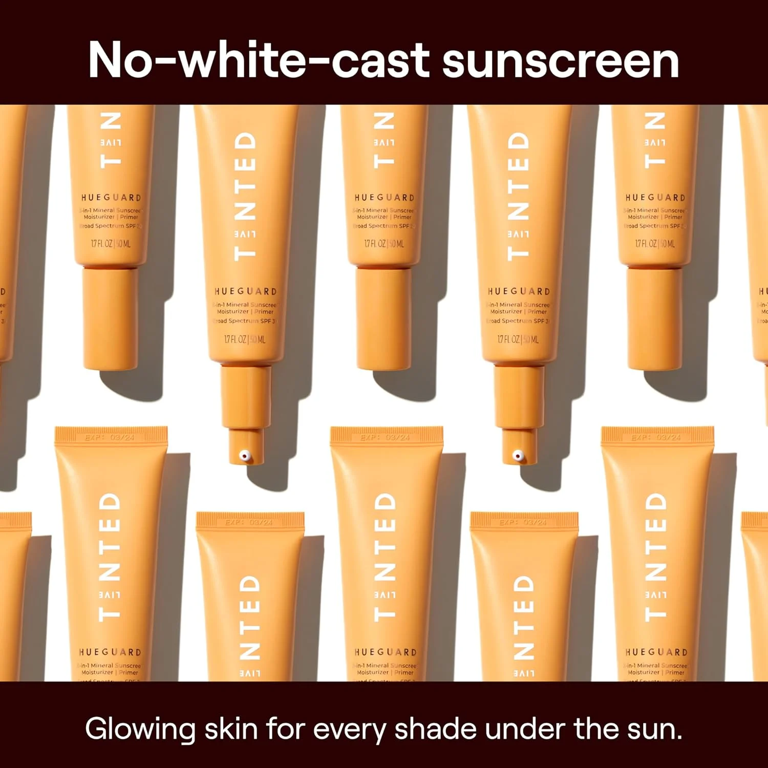 کرم ضد آفتاب معدنی، مرطوب کننده و پرایمر سه در یک Hueguard® Live Tinted برای صورت و بدن - آبرسانی و محافظت از پوست در تمام طول سال - SPF 30 برای محافظت در برابر اشعه های UVA/UVB، حجم 50 میلی لیتر کرم ضد آفتاب معدنی، مرطوب کننده و پرایمر سه در یک Hueguard® Live Tinted برای صورت و بدن - آبرسانی و محافظت از پوست در تمام طول سال - SPF 30 برای محافظت در برابر اشعه های UVA/UVB، حجم 50 میلی لیتر