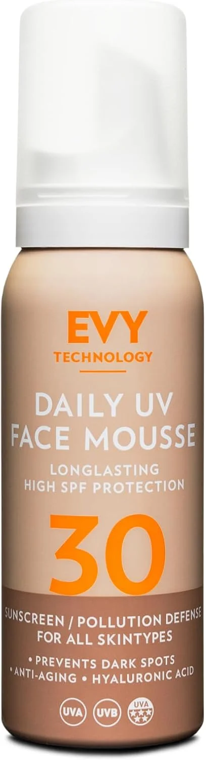 موس ضد آفتاب صورت EVY Technology Daily UV با SPF30 حجم 75 میلی لیتر موس ضد آفتاب صورت EVY Technology Daily UV با SPF30 حجم 75 میلی لیتر