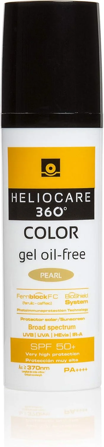 ژل ضد آفتاب فاقد چربی SPF50 مرواریدی Heliocare 360، سفید، 50 میلی لیتر (بسته 1 عددی) ژل ضد آفتاب فاقد چربی SPF50 مرواریدی Heliocare 360، سفید، 50 میلی لیتر (بسته 1 عددی)